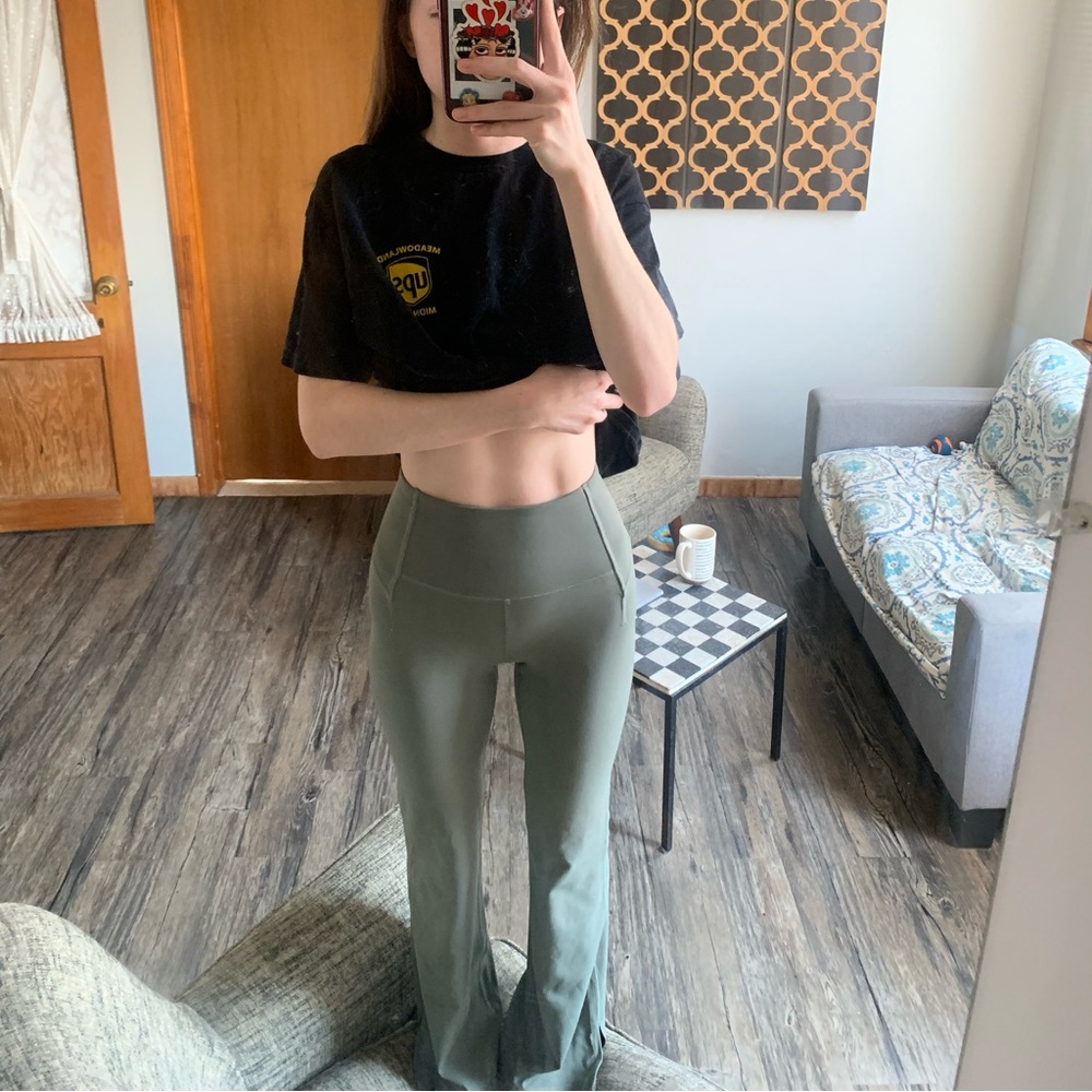 Lululemon groove flare pants